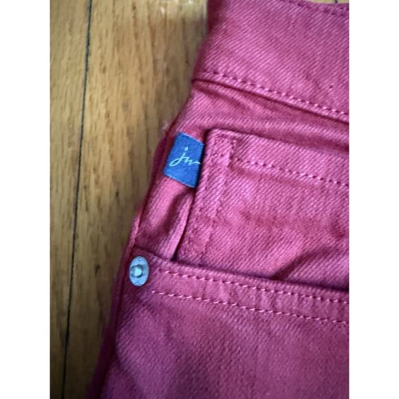 New Johnny Was Marseille Baby Boot Jeans JW1011CN8 Size 29 Cranberry - Picture 6 of 12